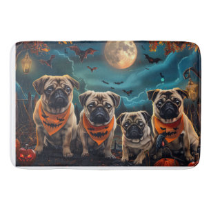Tapis De Bain Carlin Halloween Éffrayant