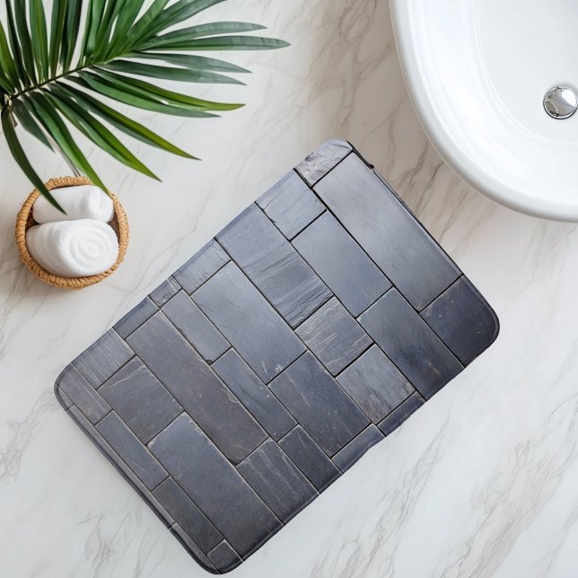 Tapis De Bain Carrelage d'ardoise (Créateur téléchargé)