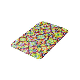 Tapis De Bain Carrelage méditerranéen, Carreaux d'encre d'alcool
