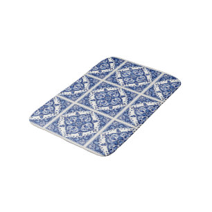 Tapis De Bain Carrelage méditerranéen, Portugais, Azulejo, Majol