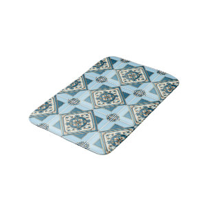 Tapis De Bain Carrelage méditerranéen, Portugais, Azulejo, Majol