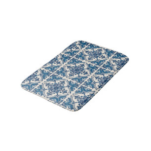 Tapis De Bain Carrelage méditerranéen, Portugais, Azulejo, Majol