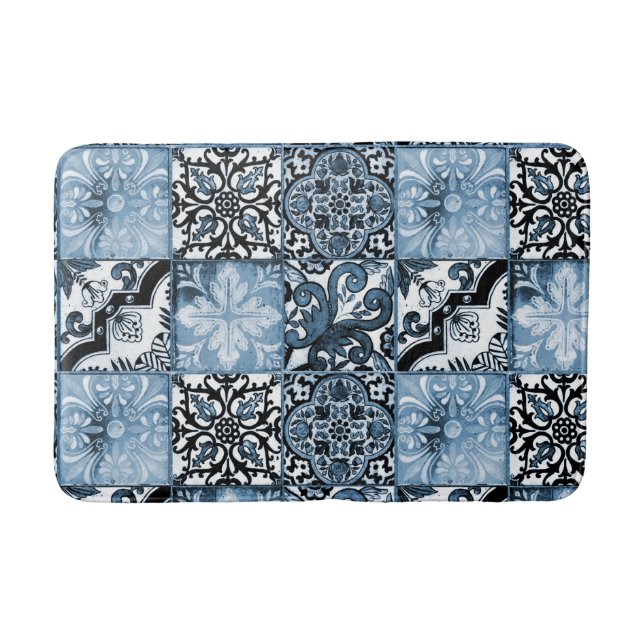 Tapis De Bain Carrelage océanique (Devant)