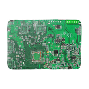 Tapis De Bain Carte circuit imprimé circuit vert PCB