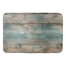 Cartes en bois bleu rustique