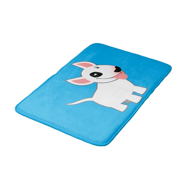 Tapis De Bain Cartoon mignon Terrier (Angle)