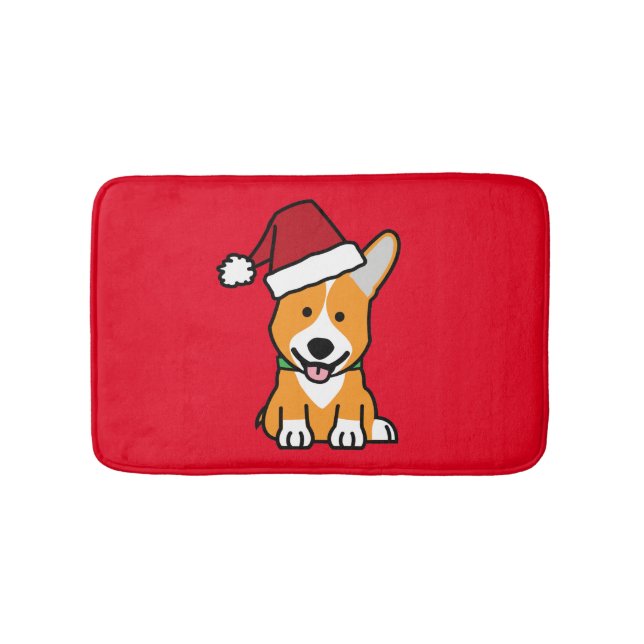 Tapis De Bain Casquette de Père Noël de Noël de Gallois de (Devant)