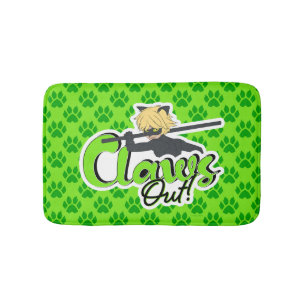 Tapis De Bain Cat Noir Claws Out !