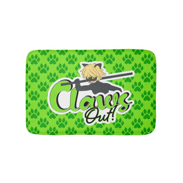 Tapis De Bain Cat Noir | Claws Out ! (Devant)