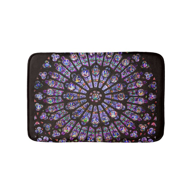 Tapis De Bain Cathédrale Notre-Dame de Paris Rose (Devant)