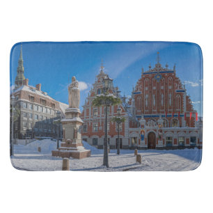 Tapis De Bain Centre-ville historique de Riga, Lettonie