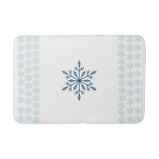 Tapis De Bain Chaleur et douillette Snowflake Mat