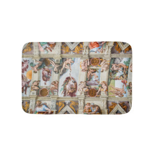 Tapis De Bain Chapelle Sixtine Michelangelo - Vatican, Rome, Ita