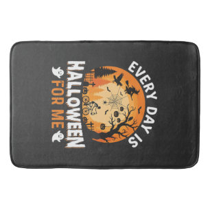 Tapis De Bain Chaque Jour Est Halloween Vintage T Shirt Design
