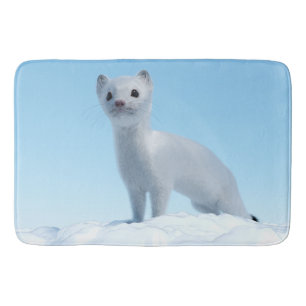 Tapis De Bain Charme de la belette arctique