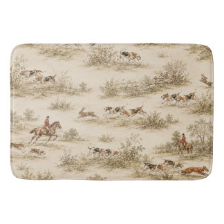 Tapis De Bain Chasse Traditionnelle au Foxhound