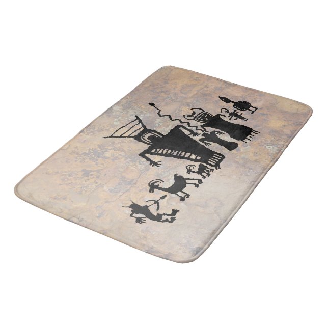 Tapis De Bain Chasseurs et esprits animaux (Angle)