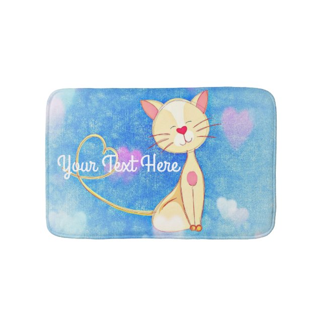 Tapis De Bain Chat de rêve (Devant)