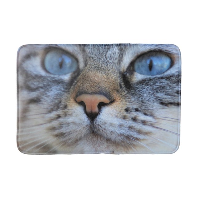 Tapis De Bain Chat gris (Devant)
