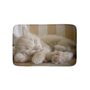 Tapis De Bain Chaton de sommeil