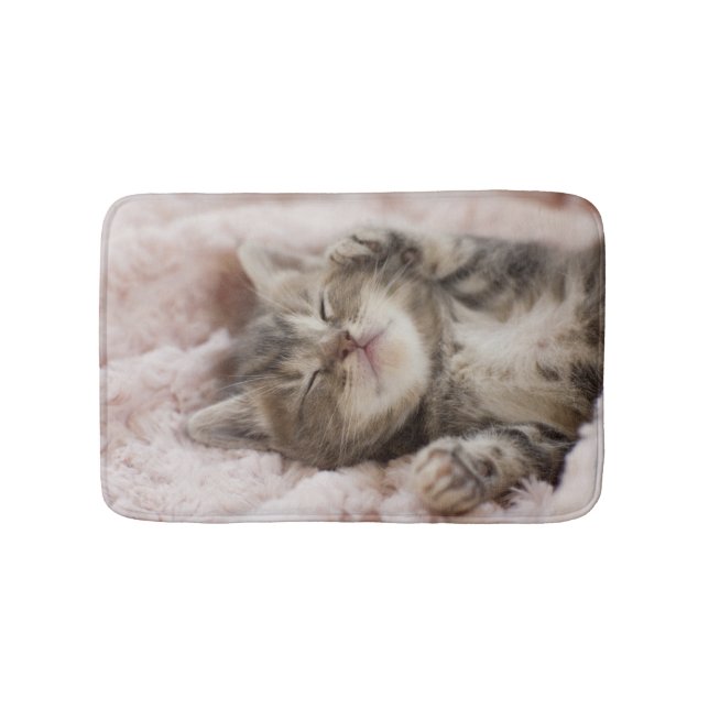 Tapis De Bain Chaton somnolent (Devant)