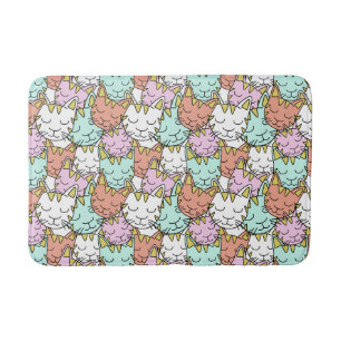 Tapis De Bain Chats couchés nattes Motifs