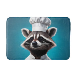 Tapis De Bain Chef Raccoon