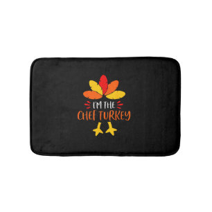 Tapis De Bain Chef Turquie Chemises familiales Correspondant Tha