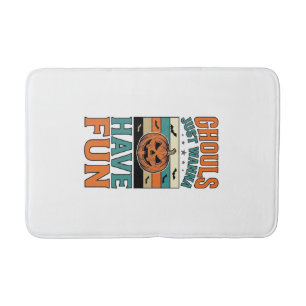 Tapis De Bain Chemises Halloween Les Ghouls Anciens Veulent S'am