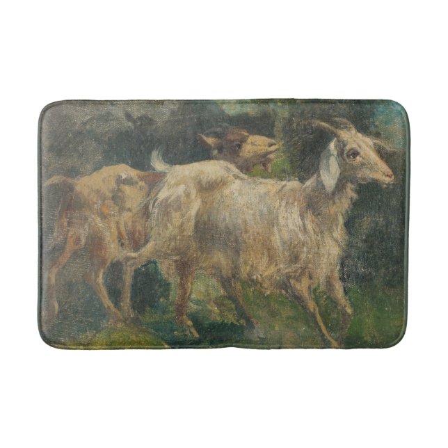 Tapis De Bain Chèvres (par Vincenzo Caprile) (Devant)