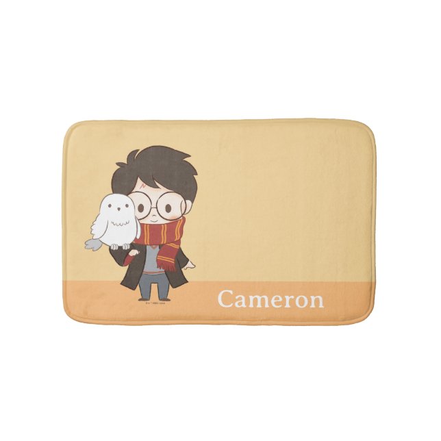 Tapis De Bain Chibi HARRY POTTER™ & Hedwig (Devant)