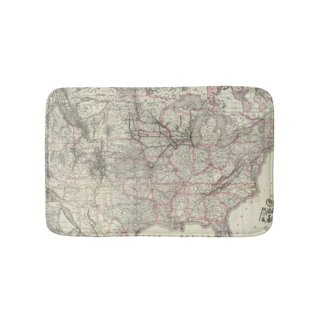 Tapis De Bain Chicago Milwaukee et relais de St Paul et (Devant)