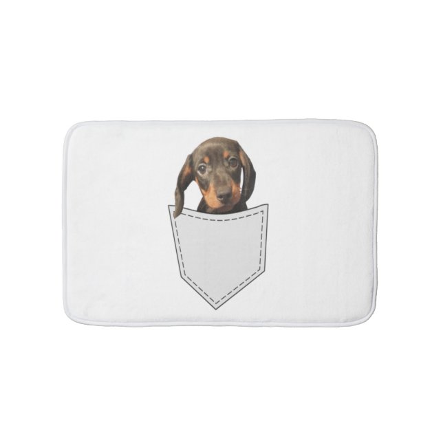 Tapis De Bain Chien de poche Dachshund (Devant)