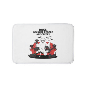 Tapis De Bain Chien d'Halloween effrayant Fantôme effrayant 23