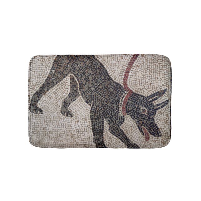 Tapis De Bain Chien sur une laisse, de Pompeii (Devant)
