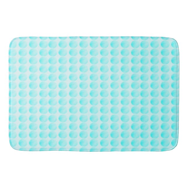Tapis De Bain Chiens cyan (Devant)