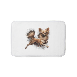 Tapis De Bain Chihuahua Ballerina Danse de ballet