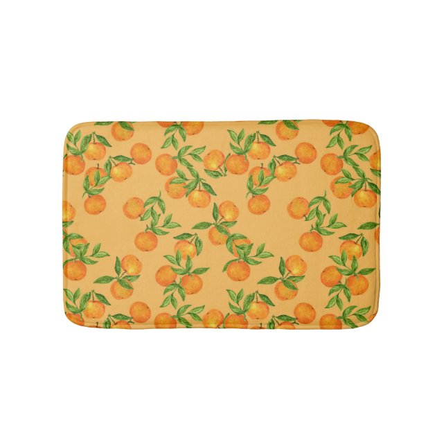 Tapis De Bain Chinois d'inspiration japonaise, aquarelle (Devant)