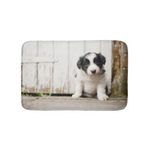 Tapis De Bain Chiot de border collie