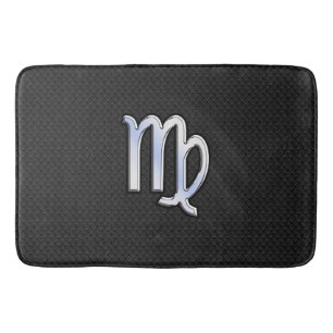 Tapis De Bain Chrome Style Virgo Zodiac Connexion peau de serpen