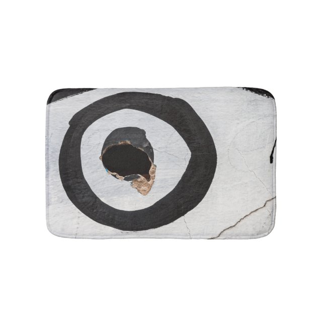 Tapis De Bain cible déchirée (Devant)