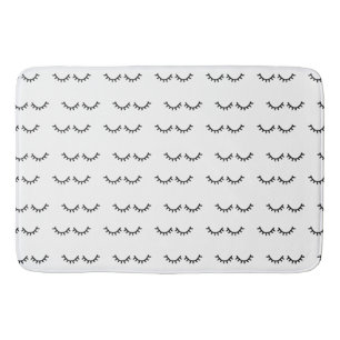 Tapis De Bain Cils noirs