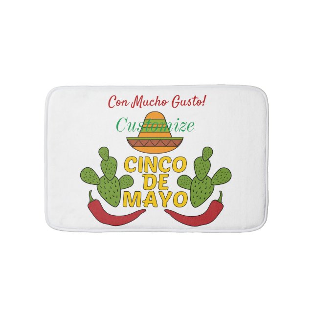 Tapis De Bain Cinco de Mayo Thunder_Cove (Devant)