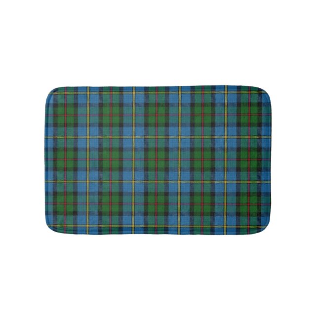 Tapis De Bain Clan écossais MacLeod Tartan Plaid (Devant)