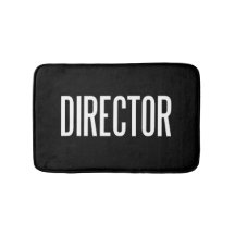 Tapis de bain classique de directeur petit (noir)