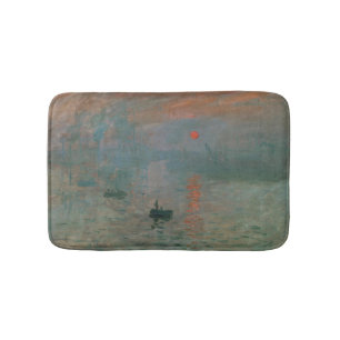 Tapis De Bain Claude Monet Impression Soleil Levant Impression a