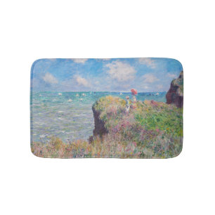 Tapis De Bain Claude Monet - Promenade Cliff à Pourville