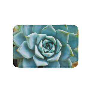 Tapis De Bain Closeup Succulent