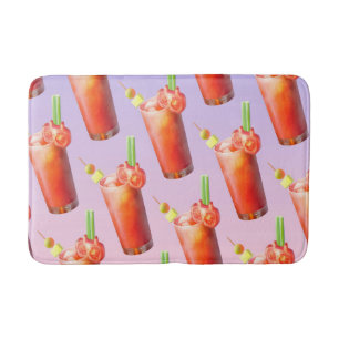 Tapis De Bain Cocktail Creative Bloody Mary