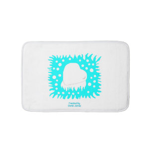 Tapis De Bain Coeur neige d'hiver Petite couche de chaume